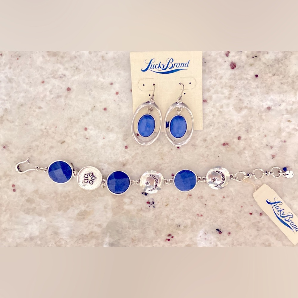 Lucky Brand Earrings and Bracelet NWT